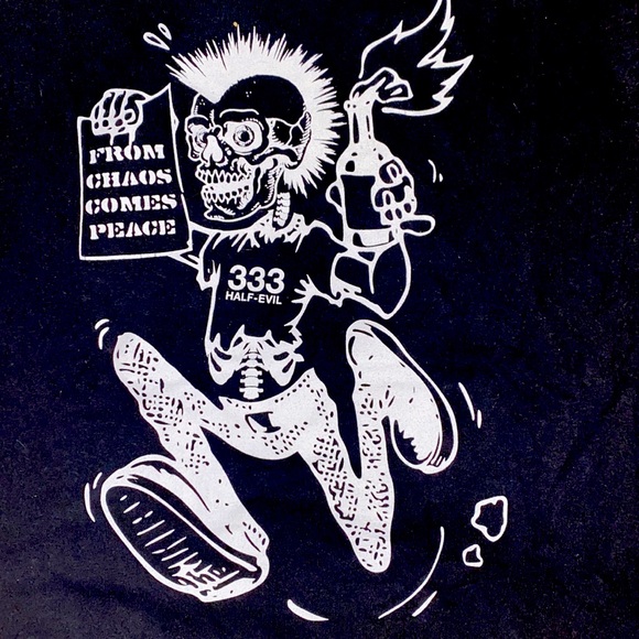 Half Evil 333 "Punk Boy" Limited Edition T Shirt. - Picture 2 of 4